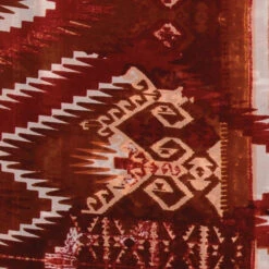 Wyoming Traders | Aztec Silk Wild Rag 8 Wyoming Traders | Aztec Silk Wild Rag -Western Cowboy Equipment Shop Aztec Brown White