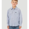Wrangler | Boys Chambray LS Snap Shirt