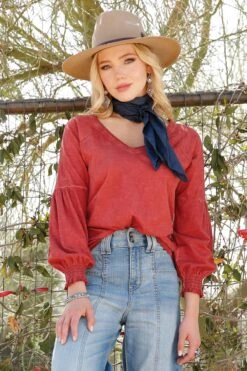 Cruel | Ladies Marsala Raglan Shirt