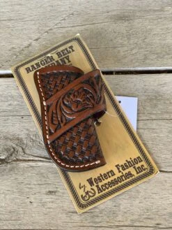 Ranger Belt Co. | Brown Floral Tooled 4" Knife Sheath