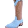 Fenoglio Boot Co. | Tiffany Blue Roughout Ladies Boot -Western Cowboy Equipment Shop Fenoglio Boot Co. Ladies Tiffany Blue Roughout Ladies Boot 2