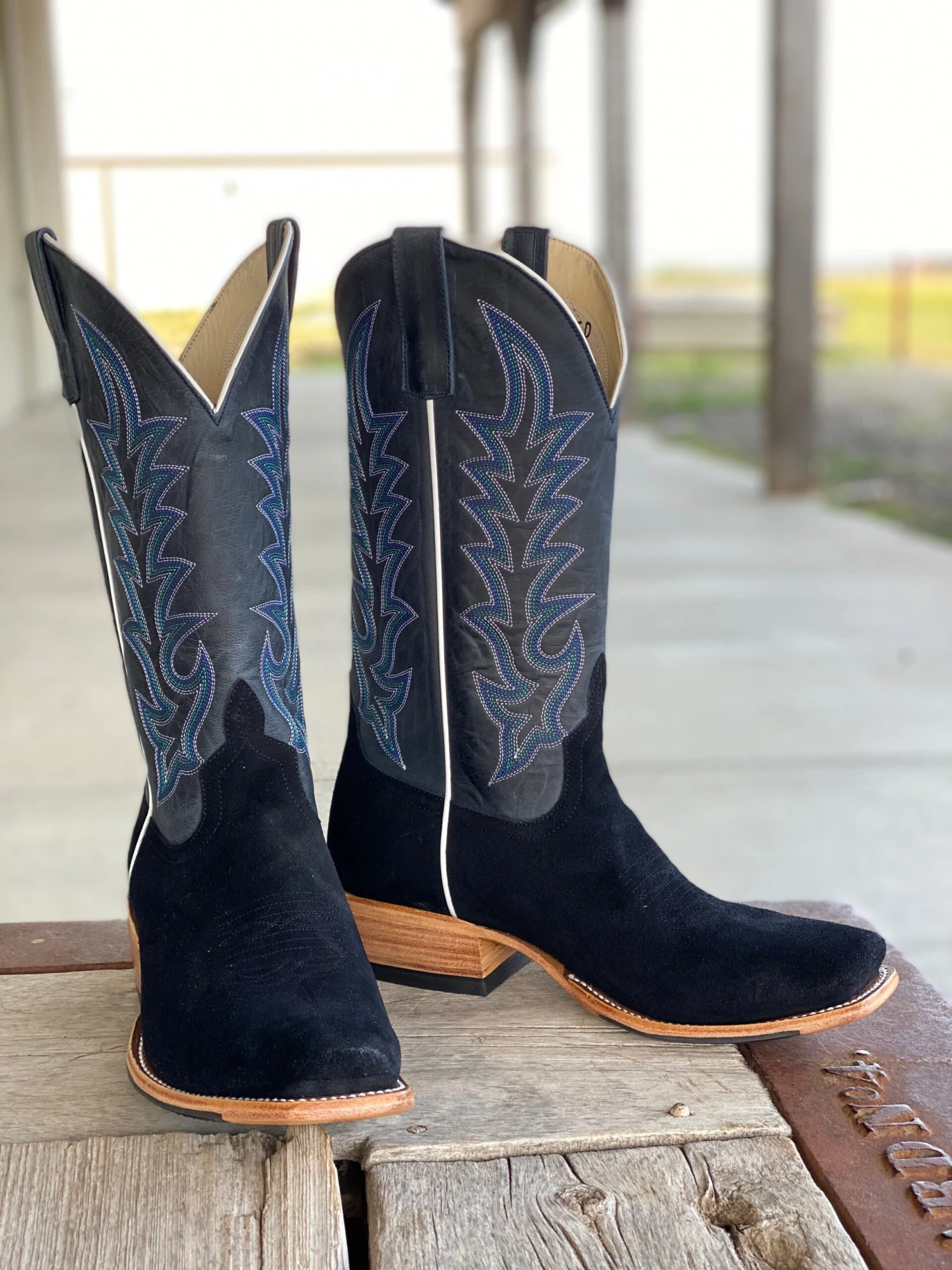 Horse Power Top Hand | Black Suede Boot 3 Horse Power Top Hand | Black Suede Boot