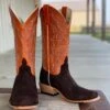 Horse Power Top Hand | Chocolate Suede Boot -Western Cowboy Equipment Shop HP9503