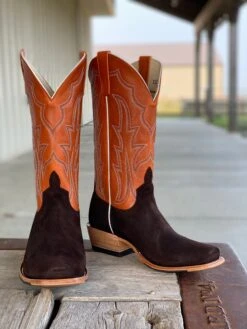 Horse Power Top Hand | Chocolate Suede Boot