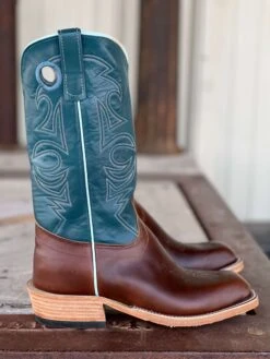 Olathe Boot Co. | Chocolate Horsebutt Boot -Western Cowboy Equipment Shop IMG 0311 1