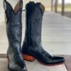 Fenoglio Boot Co. | Black Smooth Italian Ladies Boot -Western Cowboy Equipment Shop IMG 3272