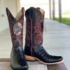 Macie Bean Top Hand | Black Caiman Belly Ladies Boot TK Toe -Western Cowboy Equipment Shop IMG 4094