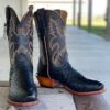 Fenoglio Boot Co. | Black Full Quill Ostrich -Western Cowboy Equipment Shop IMG 4588