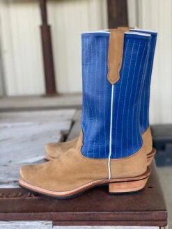 Fenoglio Boot Co. | Havana Nubuck Boot -Western Cowboy Equipment Shop IMG 4984