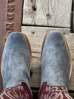 Fenoglio | Grey Carpincho Boot -Western Cowboy Equipment Shop IMG 5241