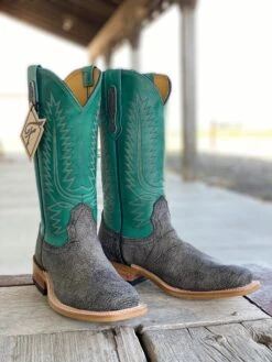 Fenoglio Boot Co. | Grey Cape Buffalo Ladies Boot