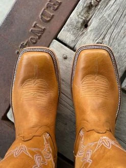 Anderson Bean | All Over Natural Twister Boot -Western Cowboy Equipment Shop IMG 6700