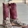 Olathe Boot Co. | Canebrake Rattlesnake Boot -Western Cowboy Equipment Shop IMG 9069 1