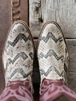 Olathe Boot Co. | Canebrake Rattlesnake Boot -Western Cowboy Equipment Shop IMG 9071 1