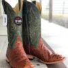 Horse Power Top Hand | Cognac Lux Full Quill Ostrich Boot -Western Cowboy Equipment Shop IMG 0233