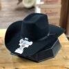 Twister | Black 3X Wool Brick Felt Hat -Western Cowboy Equipment Shop IMG 0838