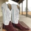 Olathe Boot Co. | Cigar Elephant Boot -Western Cowboy Equipment Shop IMG 1412