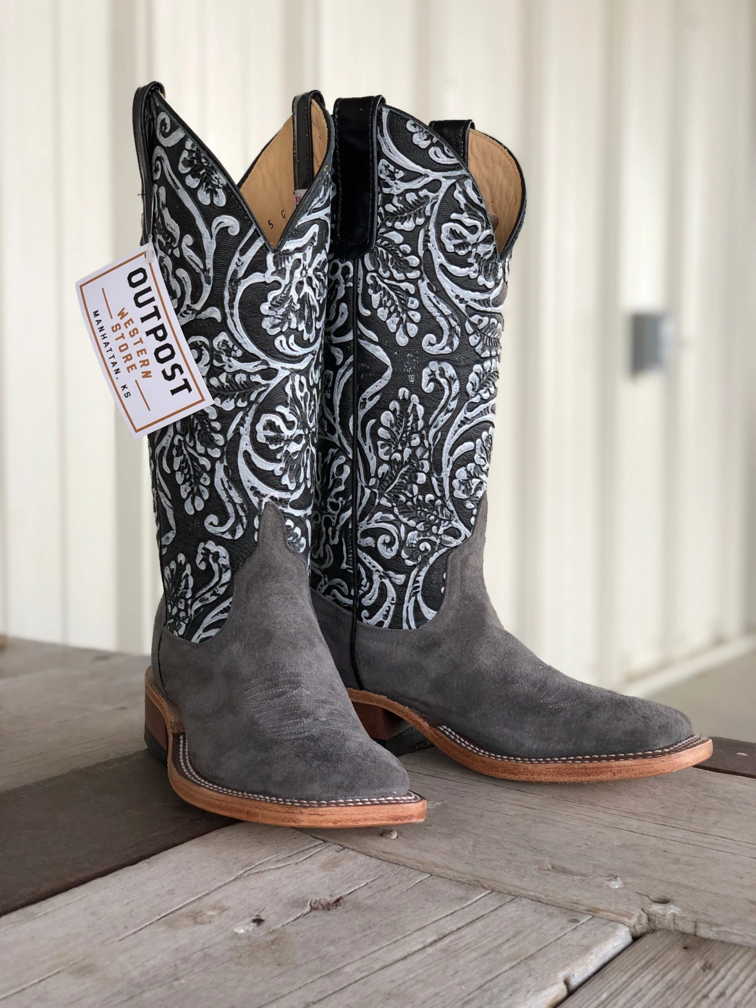 Anderson Bean | Smoked Bacon/White Wash Toolbox Ladies Boot 3 Anderson Bean | Smoked Bacon/White Wash Toolbox Ladies Boot