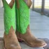 Anderson Bean | Tan Newman Roughout Boot 1 Anderson Bean | Tan Newman Roughout Boot -Western Cowboy Equipment Shop IMG 3592