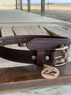 Vintage Bison | Brown Navajo Belt