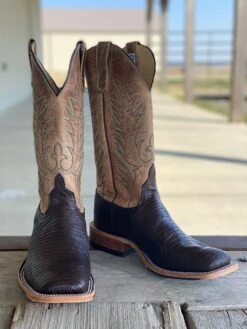 Anderson Bean | Tan Antique Lizard Boot