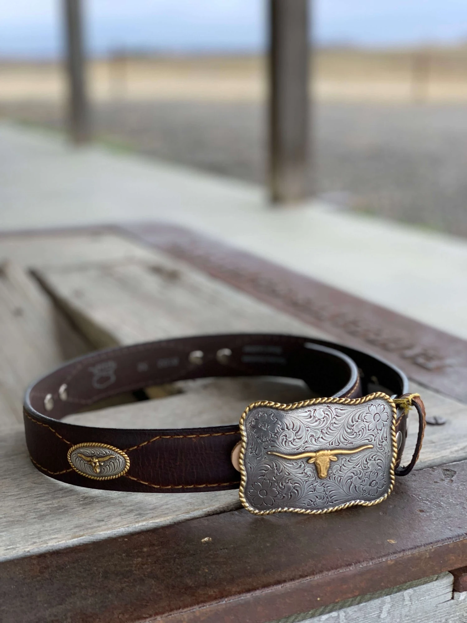 Vintage Bison | Saddle Texas Belt 3 Vintage Bison | Saddle Texas Belt
