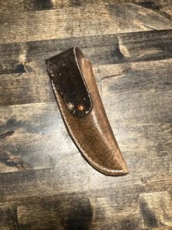 Cedar Ridge Leather | Hand Stamped Leather Vertical Knife Sheath 7 Cedar Ridge Leather | Hand Stamped Leather Vertical Knife Sheath -Western Cowboy Equipment Shop IMG 3836