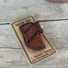 Ranger Belt Co. | Dk Brown/Black Edge Tooled 3.5" Knife Sheath -Western Cowboy Equipment Shop IMG 4042