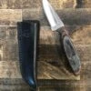 Anza | Black/Brown Wood Handle Knife -Western Cowboy Equipment Shop IMG 6276
