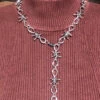 Rustic Rose Jewelry | Large Barbed Wire Lariat Necklaces -Western Cowboy Equipment Shop IMG 7424