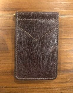 Rios Of Mercedes | Smooth Ostrich Money Clip Wallet