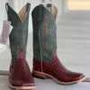 Anderson Bean | Rust Lux Hornback Caiman Boot -Western Cowboy Equipment Shop IMG 9229