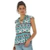 Wrangler | Ladies Multi Retro Punchy SS Shirt