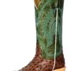 Macie Bean Top Hand | Kango Tobac FQ Ostrich Ladies Boot -Western Cowboy Equipment Shop M9502