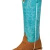 Macie Bean Top Hand | Camel Suede Ladies Boot -Western Cowboy Equipment Shop M9504