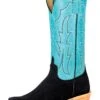 Macie Bean Top Hand | Black Suede Ladies Boot -Western Cowboy Equipment Shop M9508