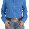 Cinch | Ladies Blue Print LS Arenaflex Shirt -Western Cowboy Equipment Shop MSW9163014