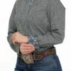 Cinch | Ladies Multi Print LS Shirt -Western Cowboy Equipment Shop MSW9165026 2