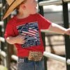 Cinch | Toddler Red T-Shirt