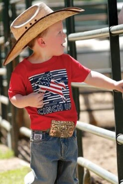 Cinch | Toddler Red T-Shirt