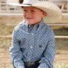 Cinch | Boys Multi Print LS Shirt -Western Cowboy Equipment Shop MTW7060307