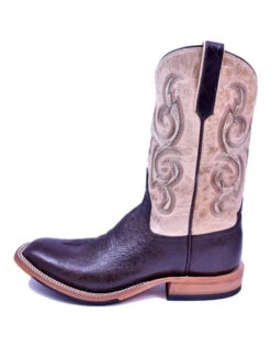 Rios Of Mercedes | Nicotine Smooth Quill Ostrich Boot -Western Cowboy Equipment Shop Rios of Mercedes Nicotine Smooth Quill Ostrich Boot 1