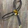 MF Large Tiger Eye Stone Bolo Gld/TigerEye Adult -Western Cowboy Equipment Shop UNADJUSTEDNONRAW thumb 128