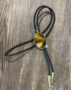 MF Large Tiger Eye Stone Bolo Gld/TigerEye Adult