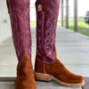 Olathe Boot Co. | Tan Elk Roughout Ladies -Western Cowboy Equipment Shop UNADJUSTEDNONRAW thumb 225 3308b05e c55c 4c92 abb1 8e4445588525