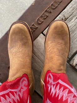 Olathe Boot Co. | Natural Brahma Bison Crepe Sole Boot -Western Cowboy Equipment Shop UNADJUSTEDNONRAW thumb 86