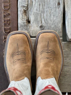 Anderson Bean | Tan Newman Roughout Chicken Boot -Western Cowboy Equipment Shop UNADJUSTEDNONRAW thumb 8e cb40520a 7296 4b73 a81c 5c5e6decbf71