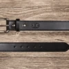Texas Saddlery | Black Latigo Belt