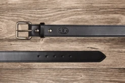 Texas Saddlery | Black Latigo Belt