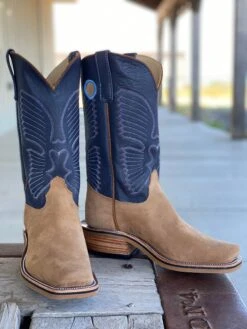 Olathe Boot Co. | Tan Newman O Toe Boot